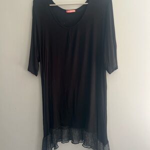 Elegant Black Women's Top